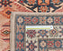 3x5 Kazak Afghan Hand Knotted Geometric Wool Area Rug